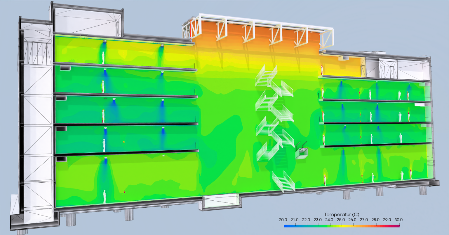 BIM2SIM, Atrium im Shoppingmall XXXLutz, Dietikon